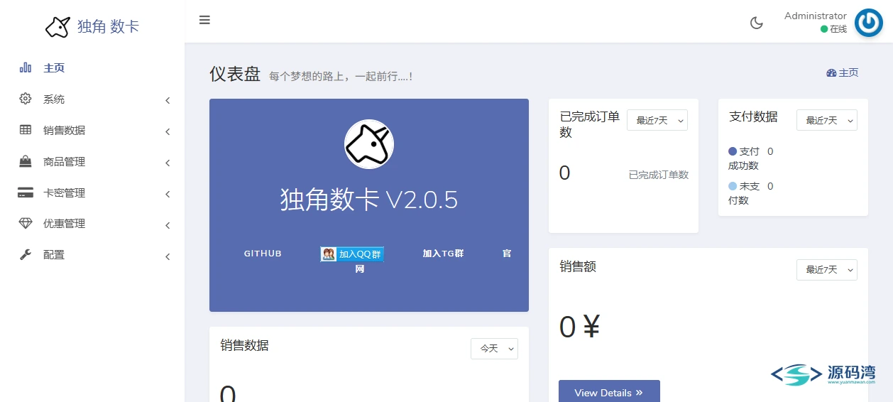 后台首页 - 独角数卡发卡源码:16 种支付接口,付款秒发卡密 后台首页 - 独角数卡发卡源码:16 种支付接口,付款秒发卡密