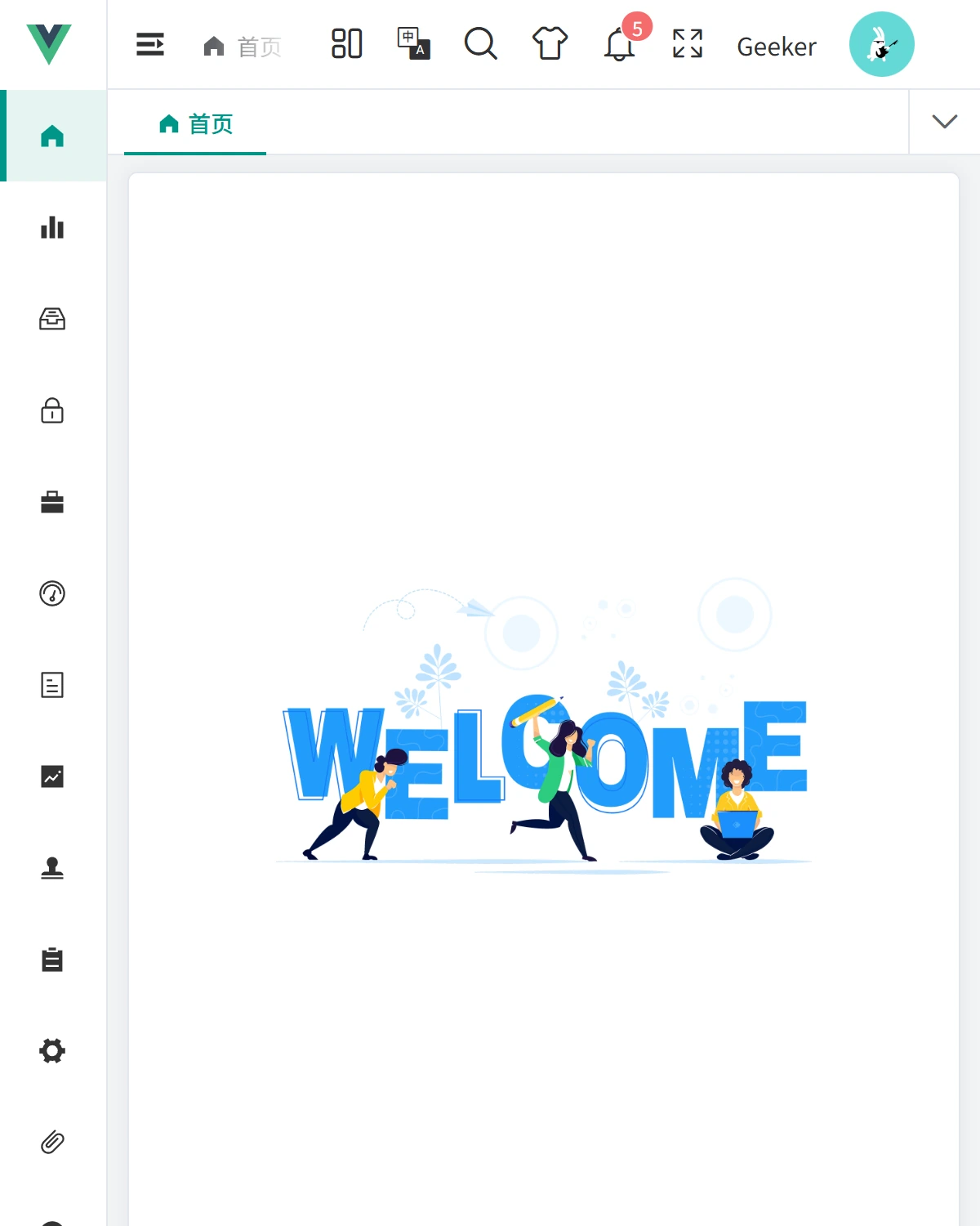 Geeker Admin 手机端超级表格截图 Geeker Admin 手机端超级表格截图