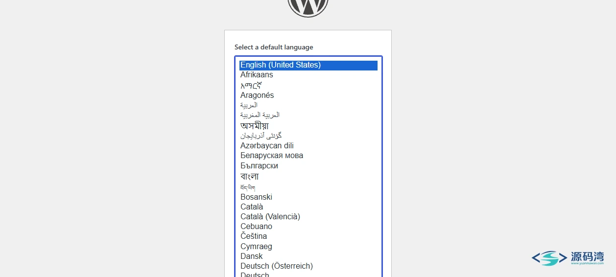 安装语言选择 - WordPress 中文整站源码 v7.1.3:博客、企业站、商城通用 安装语言选择 - WordPress 中文整站源码 v7.1.3:博客、企业站、商城通用